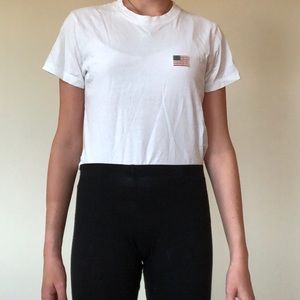 White Brandy Melville Top.